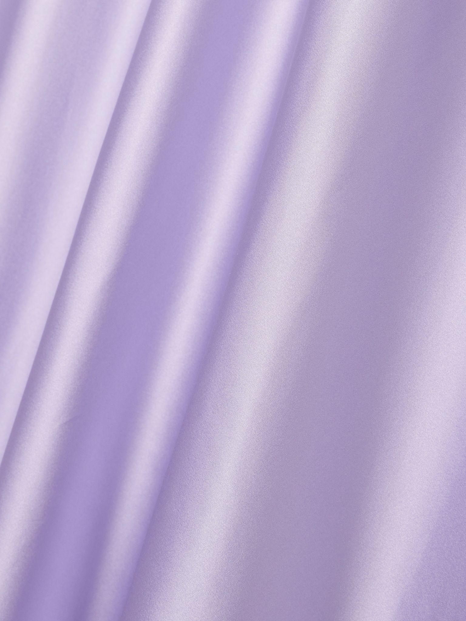 Clover silk-blend satin midi skirt Lilac - 4