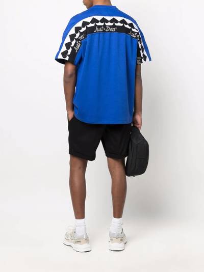 Just Don logo tape short-sleeve T-shirt outlook