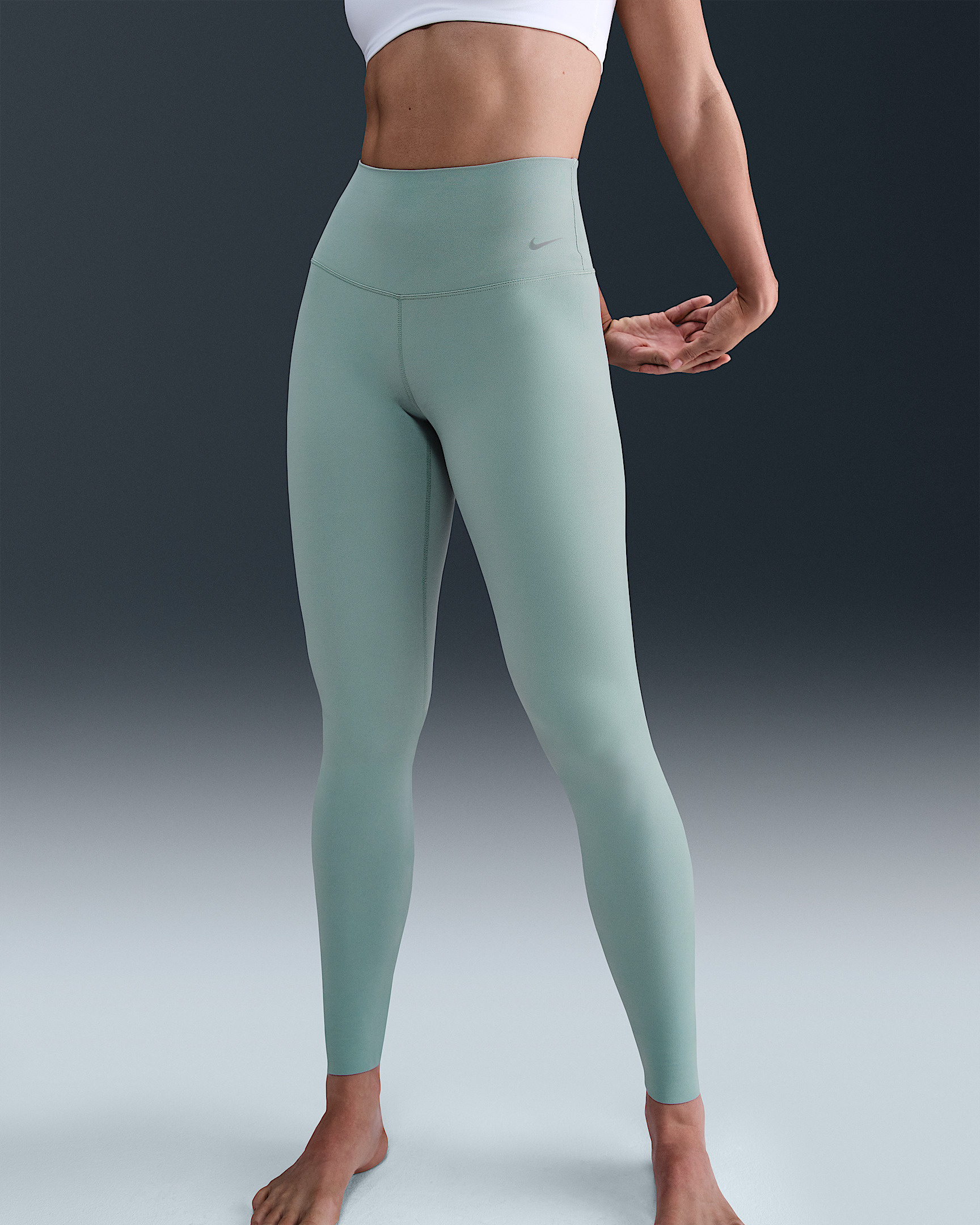 Nike Zenvy Women's Gentle-Support High-Waisted Full-Length Leggings - 2