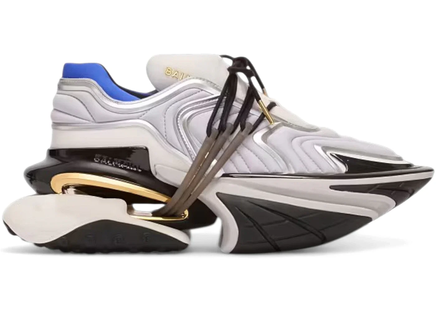 Balmain Unicorn Wave Low-Top Grey - 1