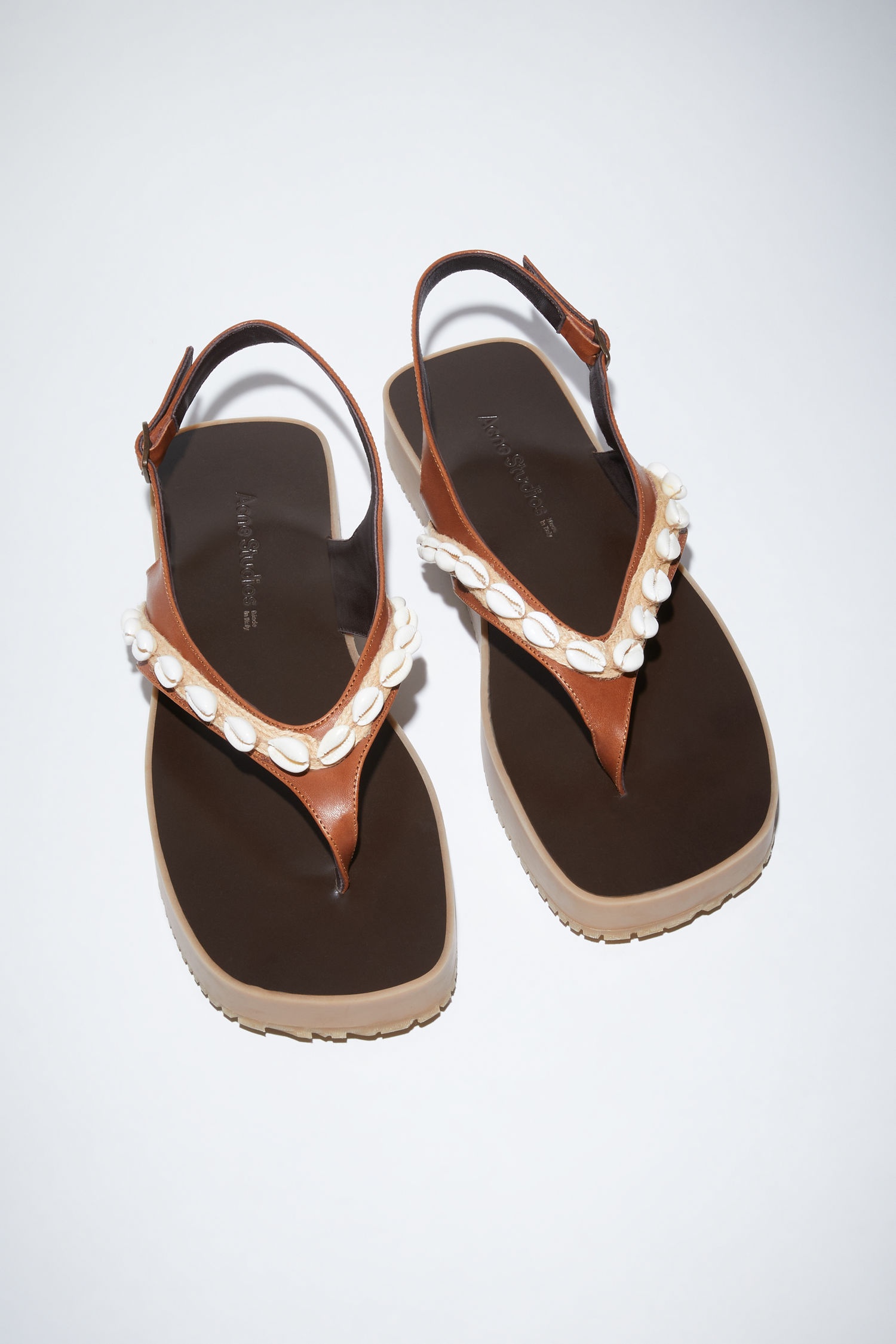 Platform sandals - Brown - 2