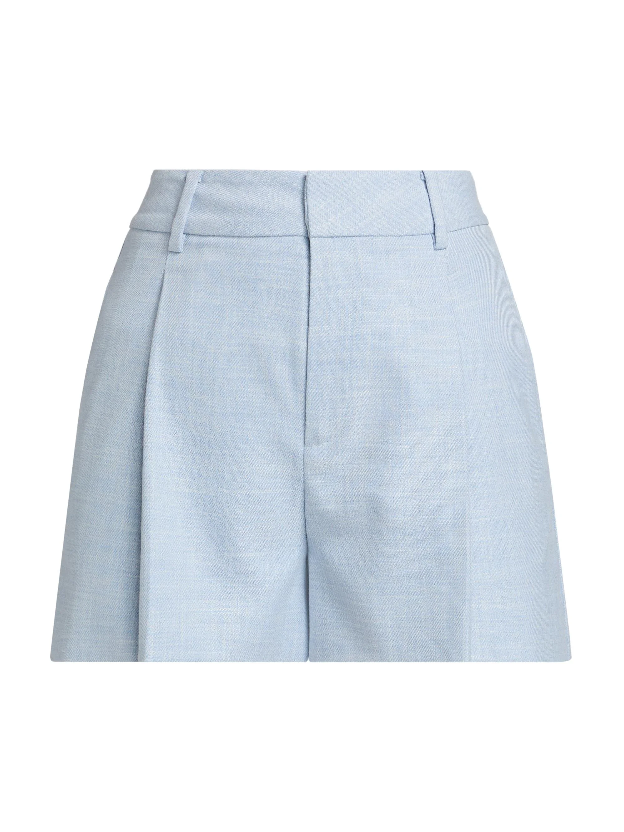 Women's Sena Chambray Suiting Shorts - Chambray Blue - 1