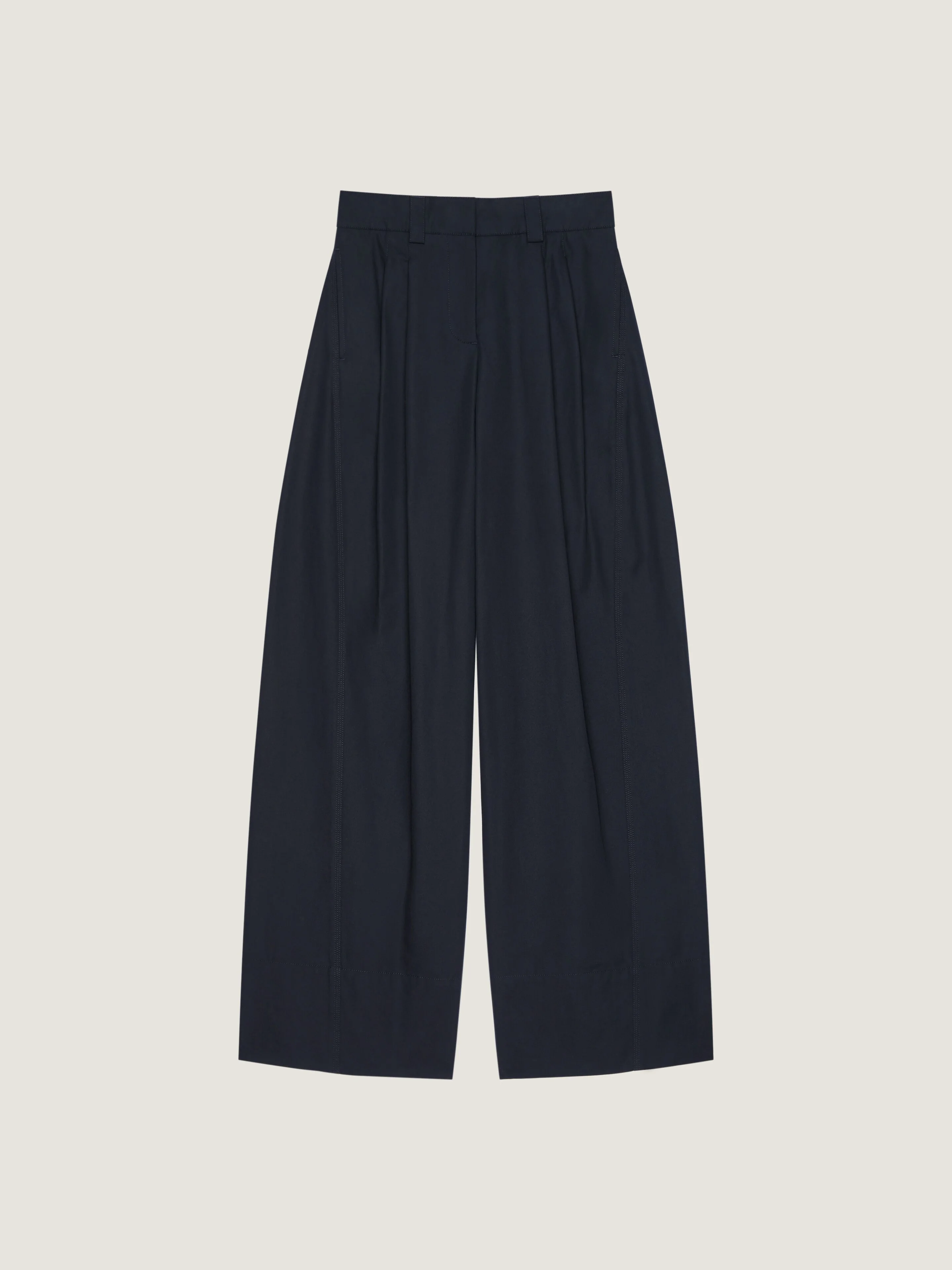 COCOON PANTS IN COTTON - 1