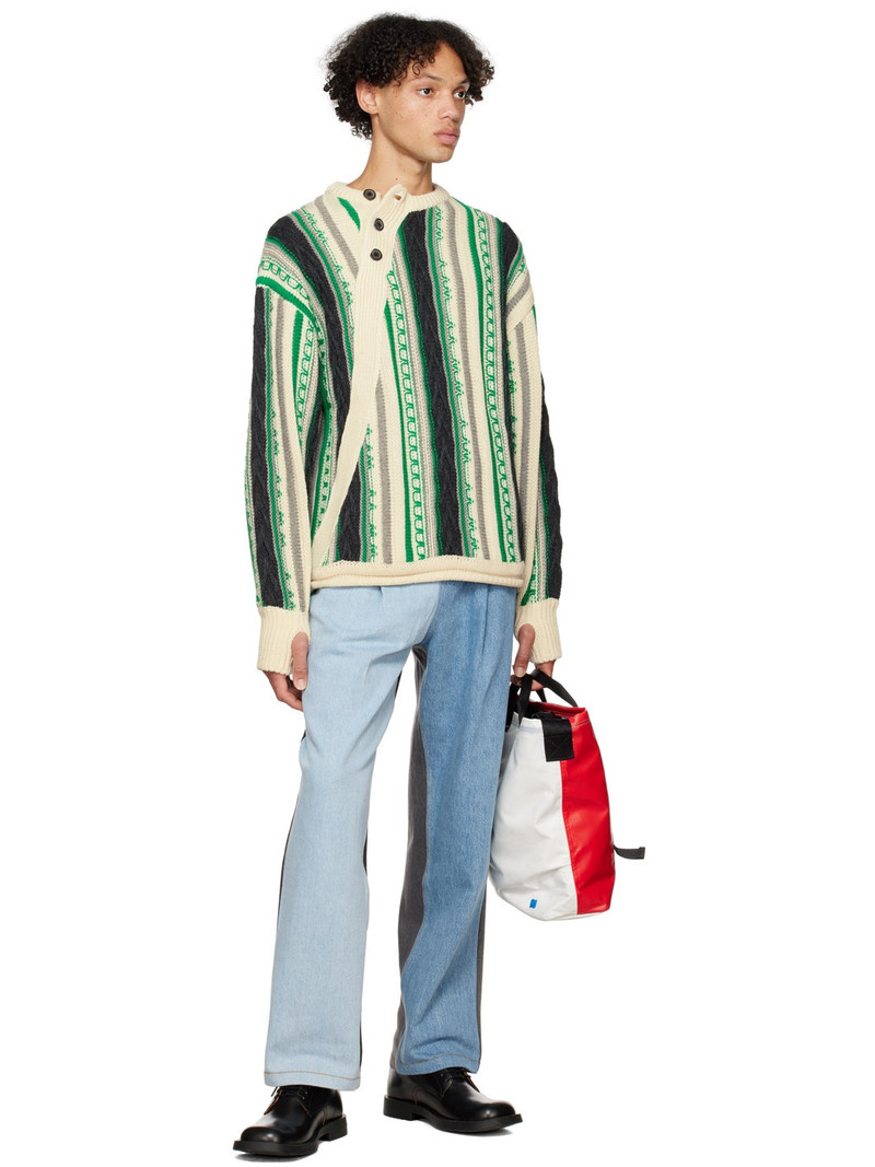 ADER error Green Frema Sweater outlook