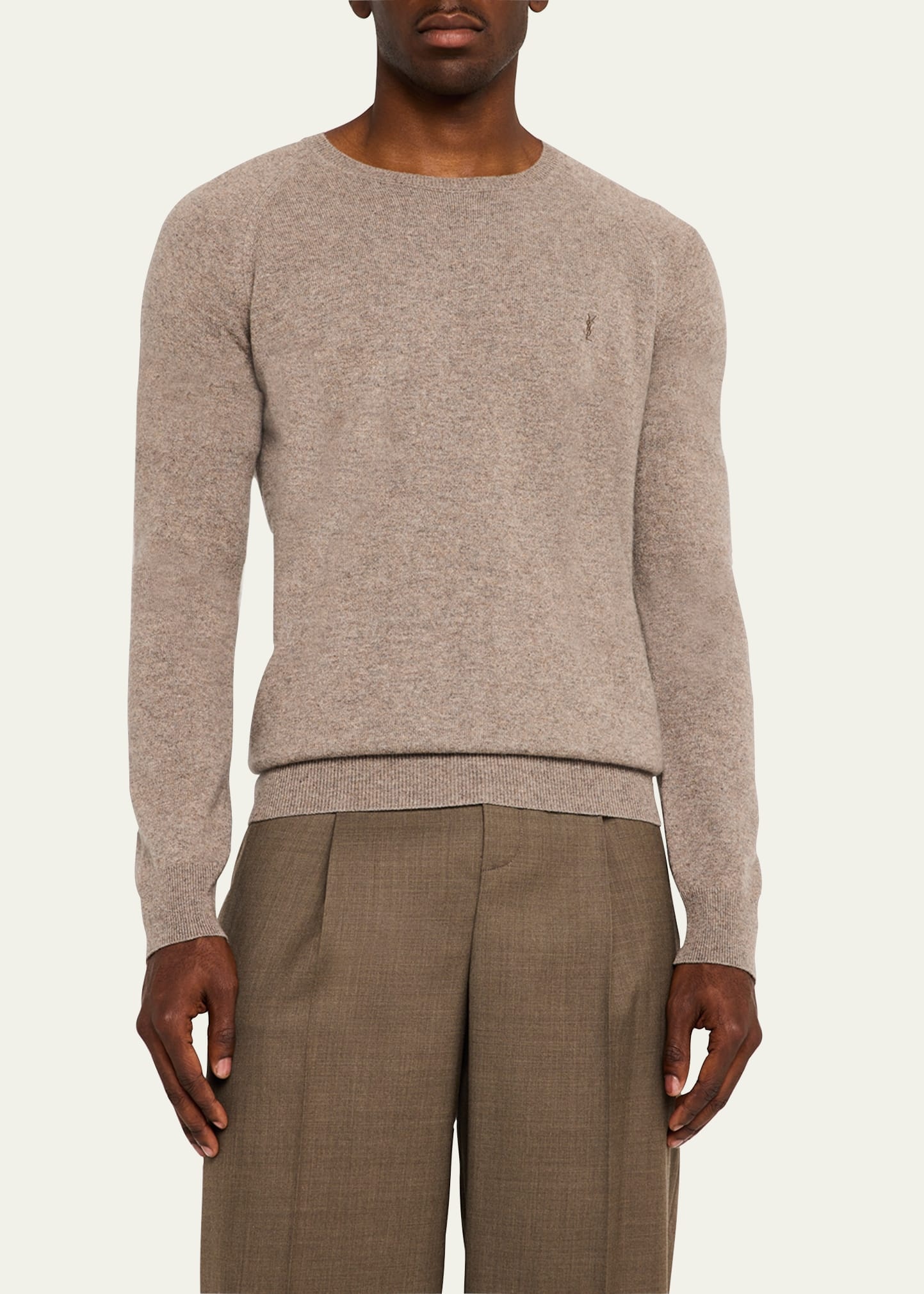 Men's Cashmere Logo Sweater - 4