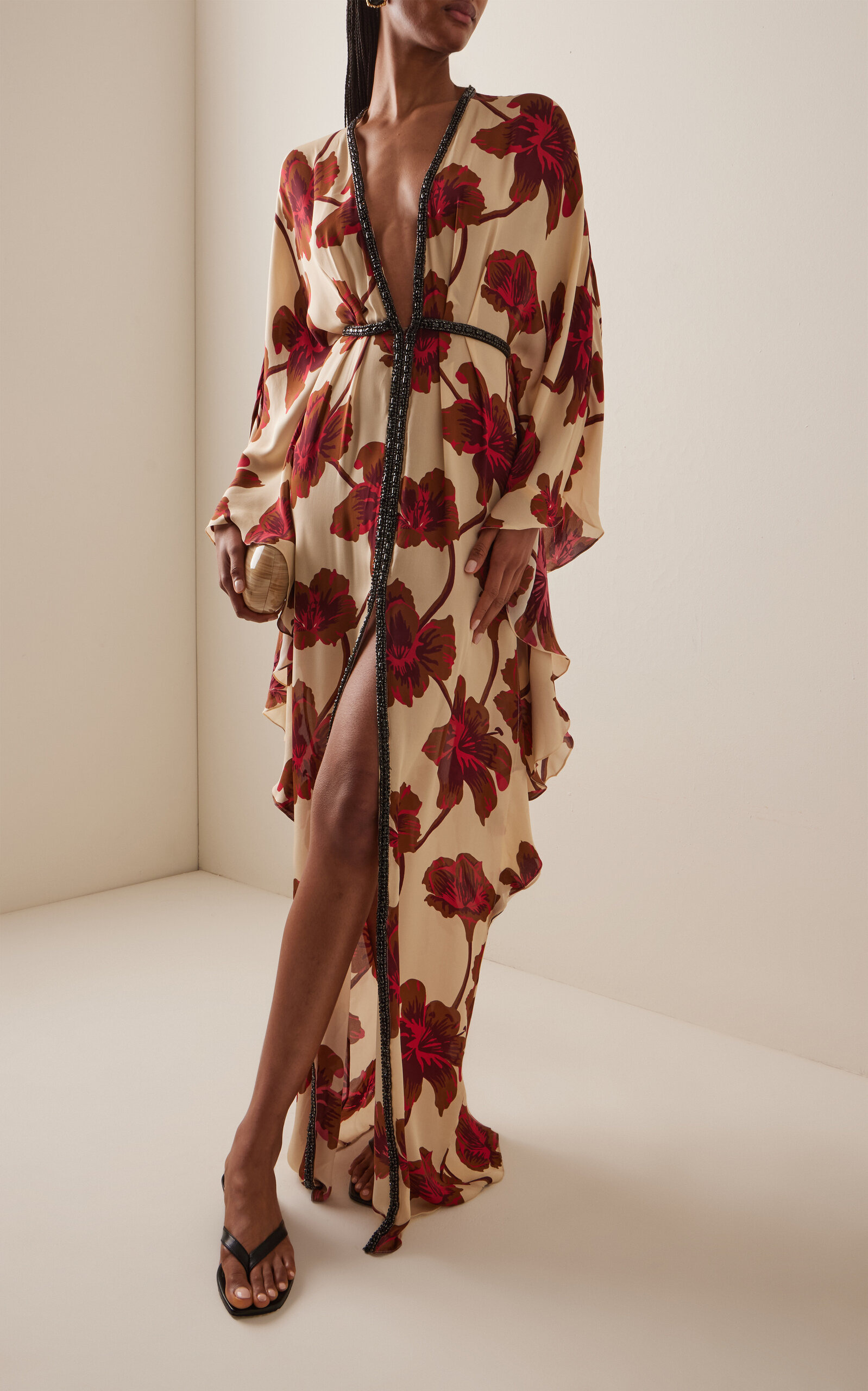 Hear The Wind Sing Tunic Silk Dress multi - 2