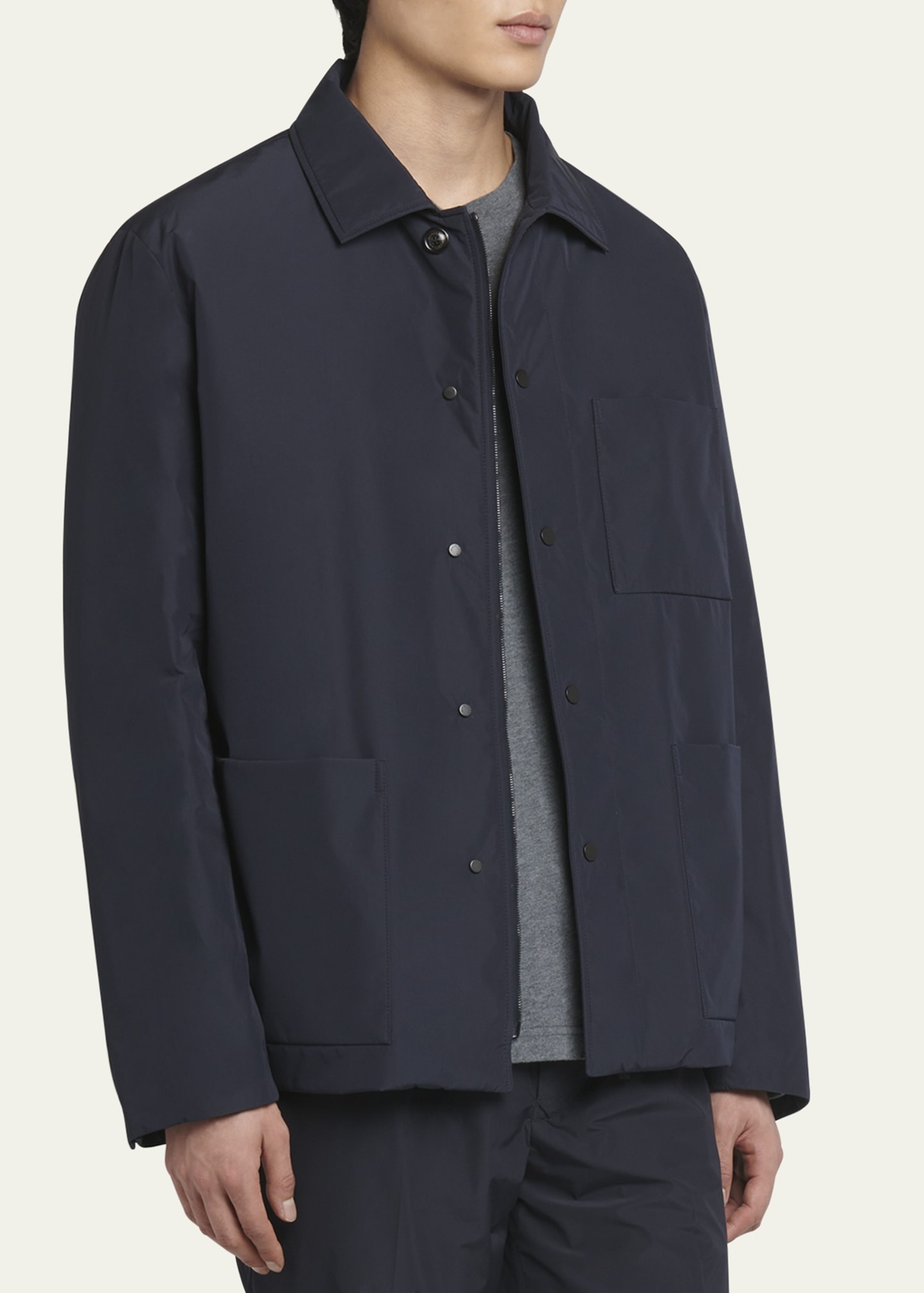 Men's Cougourde Padded Shirt Jacket - 4