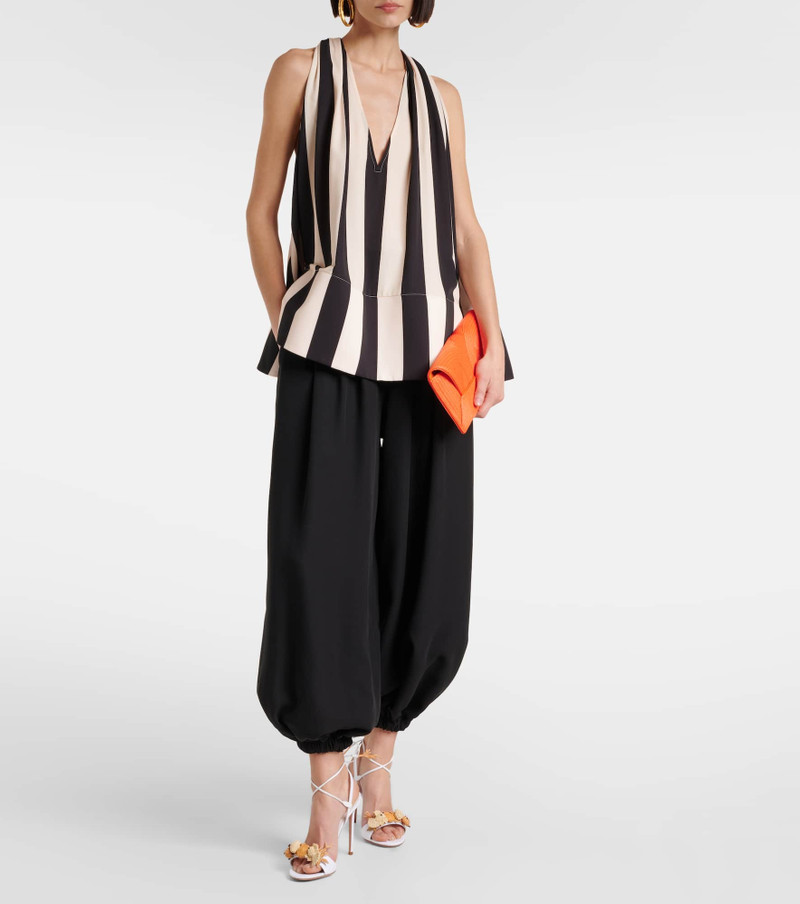 AQUAZZURA Marea 105 raffia sandals outlook