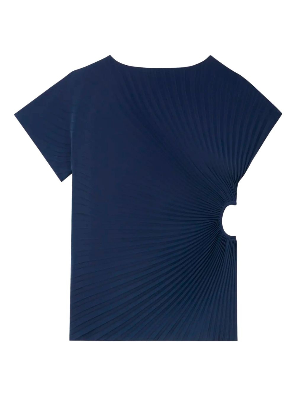 sunray-pleated T-shirt - 5