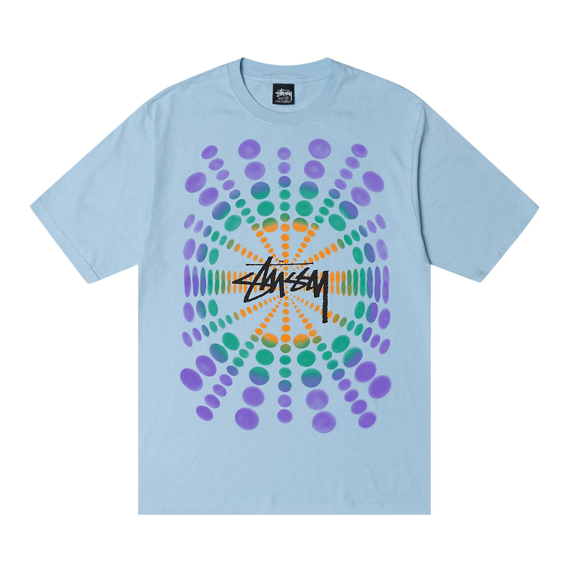 Stussy Atticus Pigment Dyed Tee 'Sky Blue' - 1