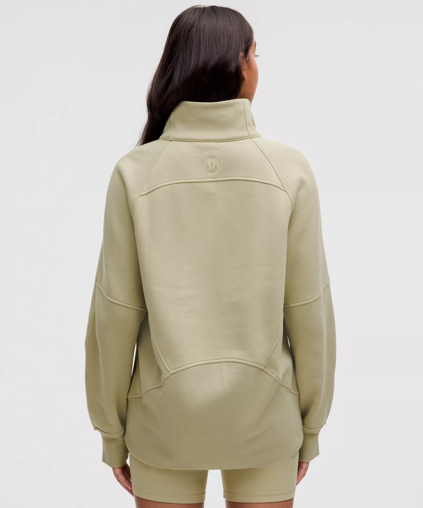 Scuba Oversized Funnel-Neck Half Zip *Long - 3