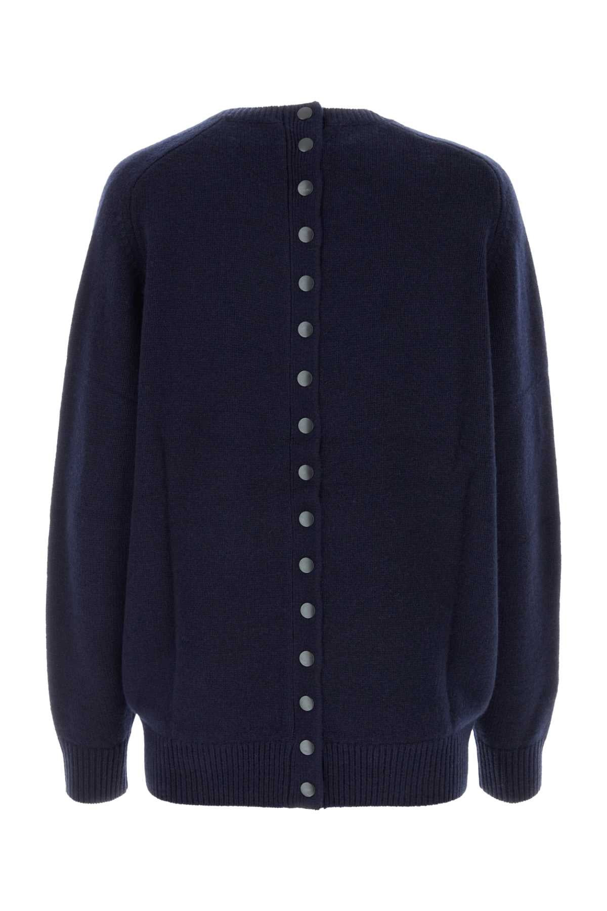 Isabel Marant Women Midnight Blue Wool Blend Oversize Lison Sweater - 2