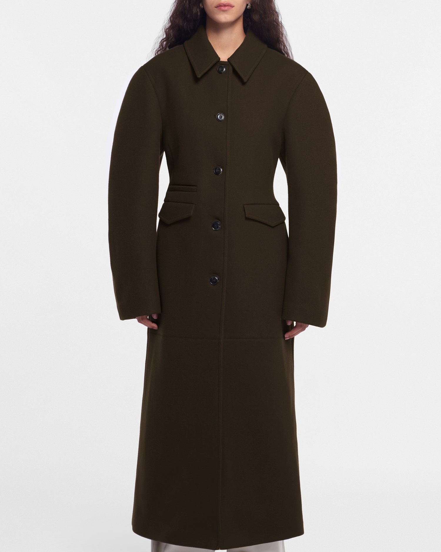 Felted Wool Coat - 3