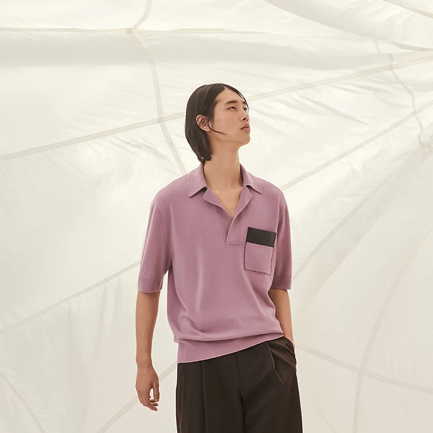 "Cuir & sellier" polo shirt - 3