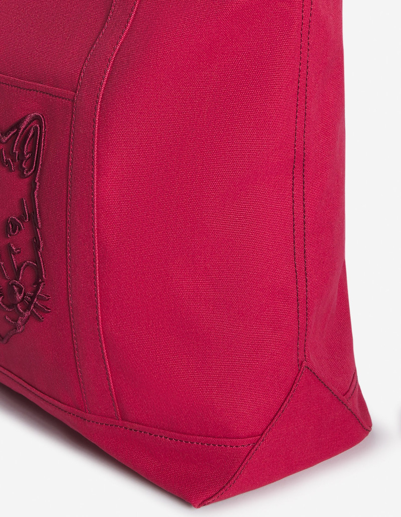 CNY FOX HEAD LARGE TOTE 6