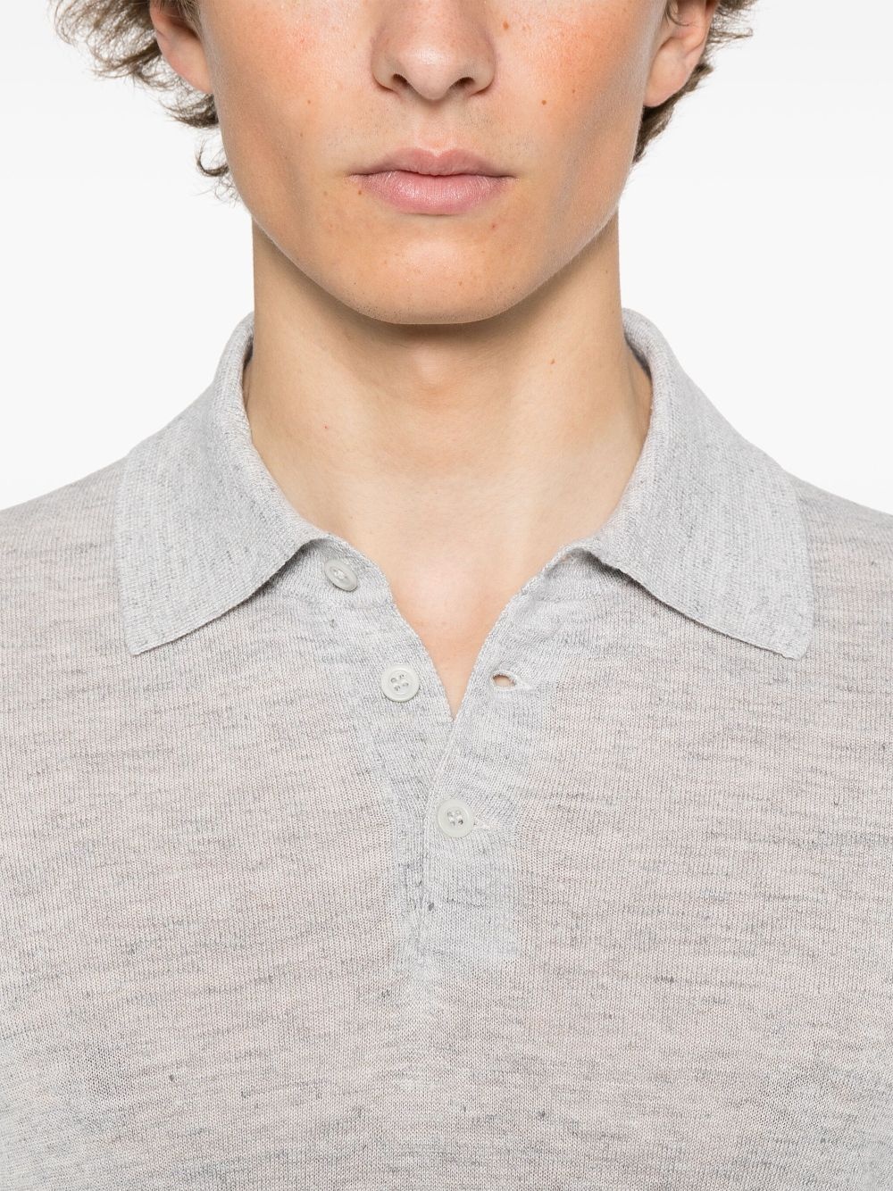 cotton polo shirt - 4