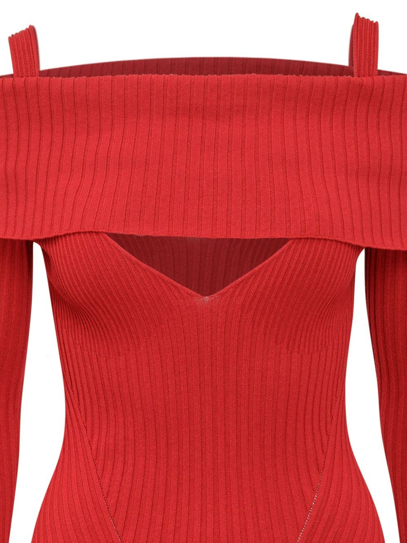 ribbed midi dress 4