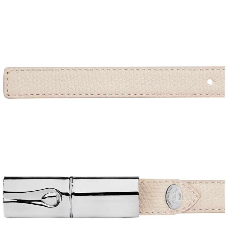 Longchamp Le Roseau Ladies' belt Paper - Leather outlook