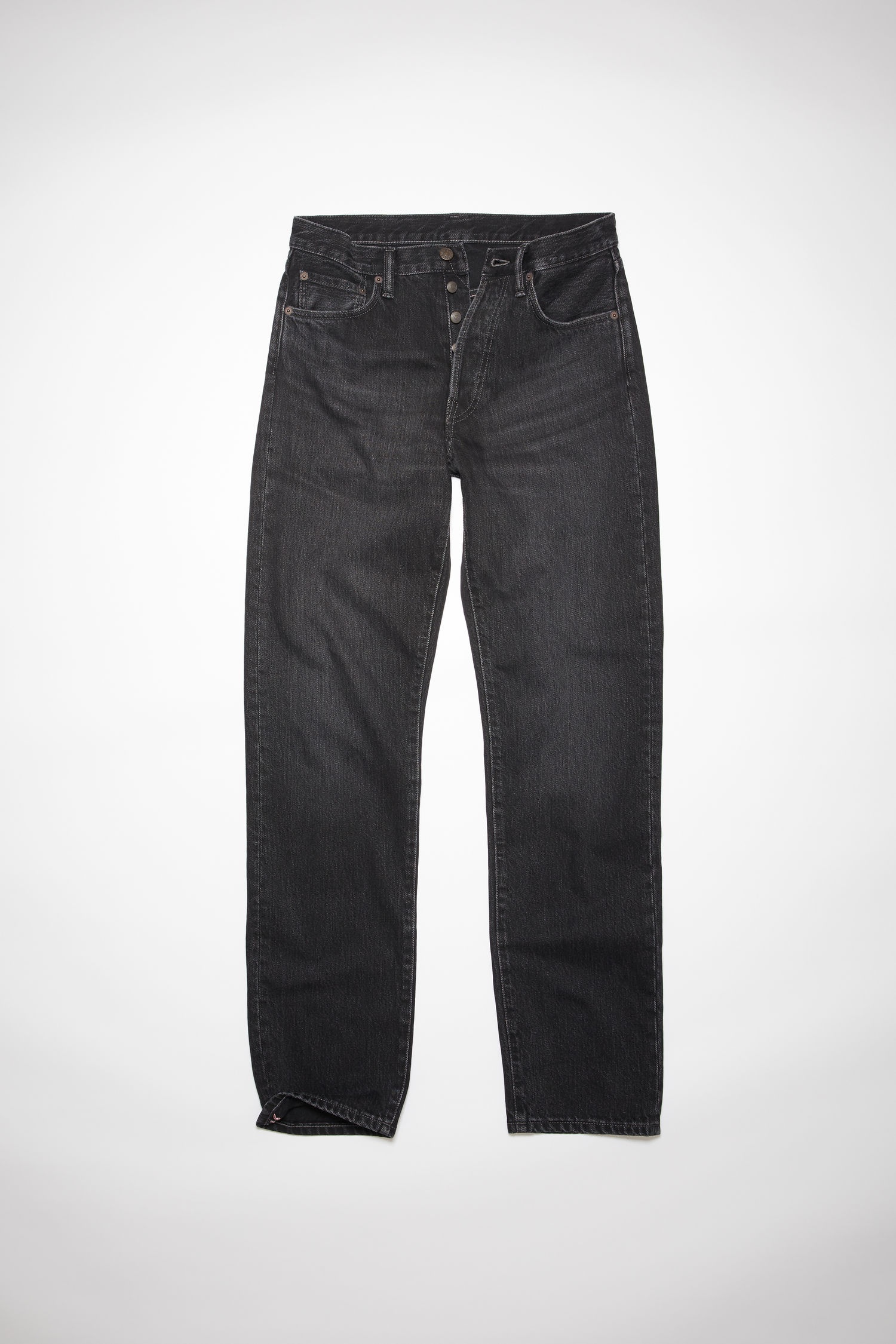 Straight fit jeans - Black - 5