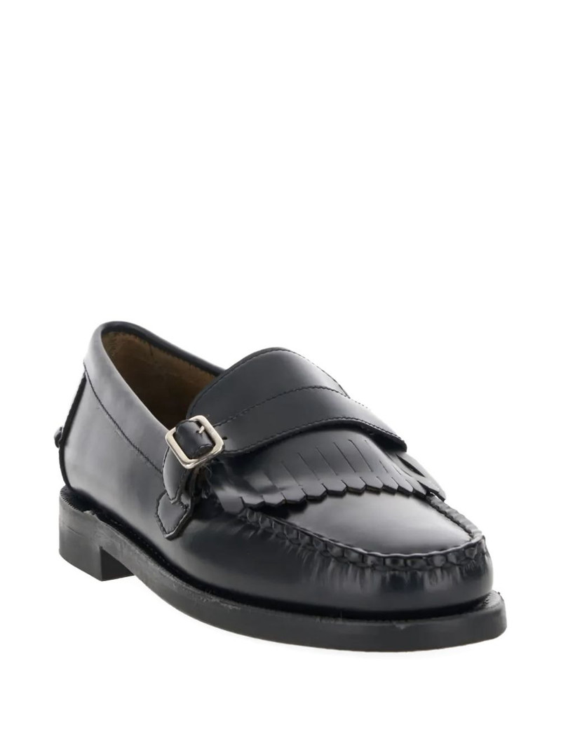 SEBAGO fringed buckled loafers outlook