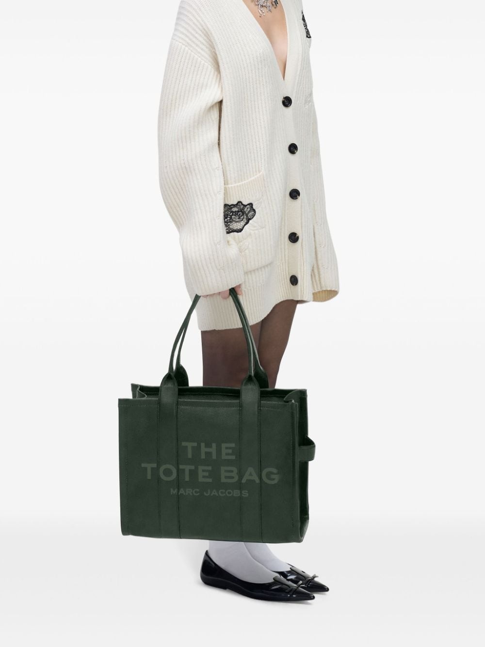 The leather Tote Bag - 3