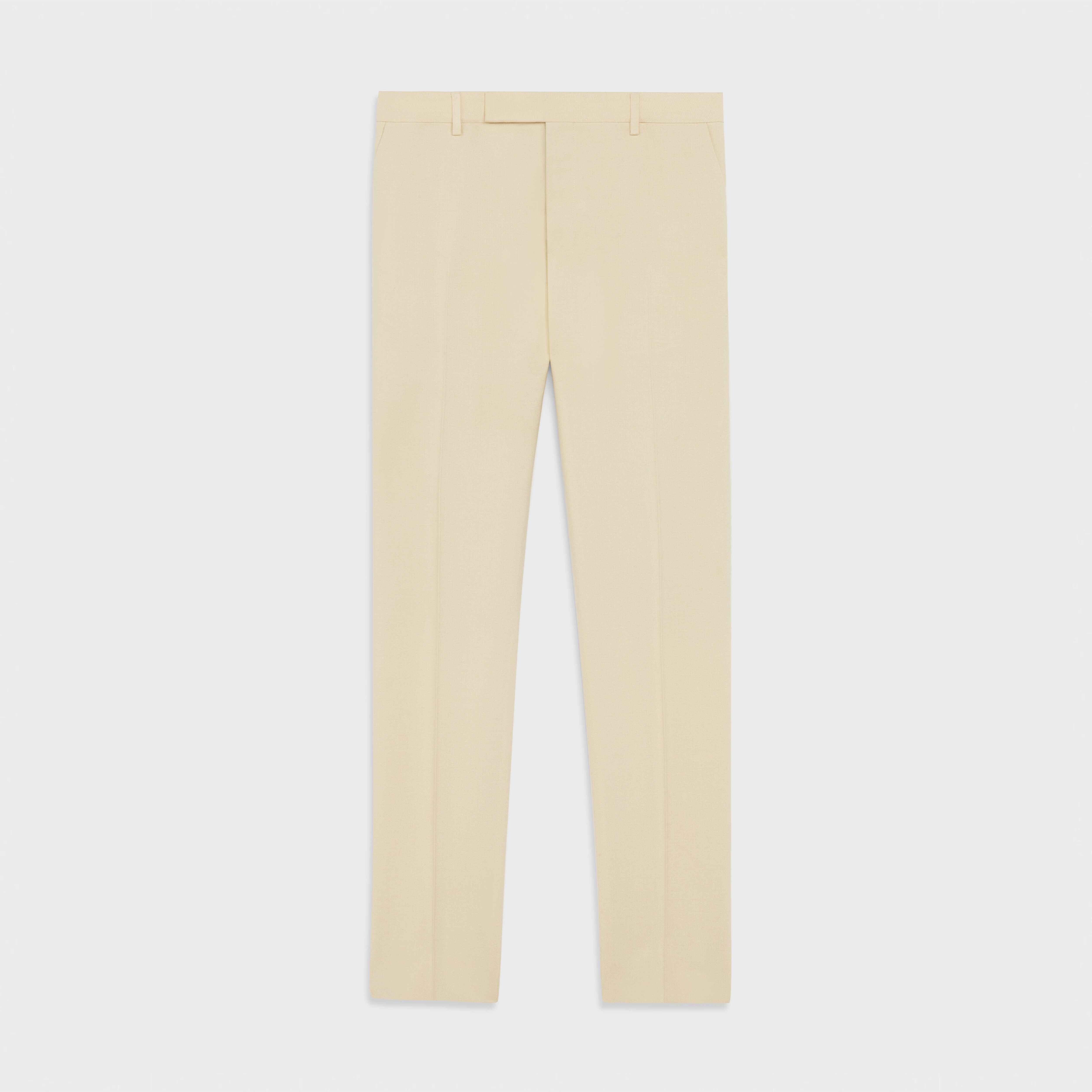 classic panama pants in silk - 1