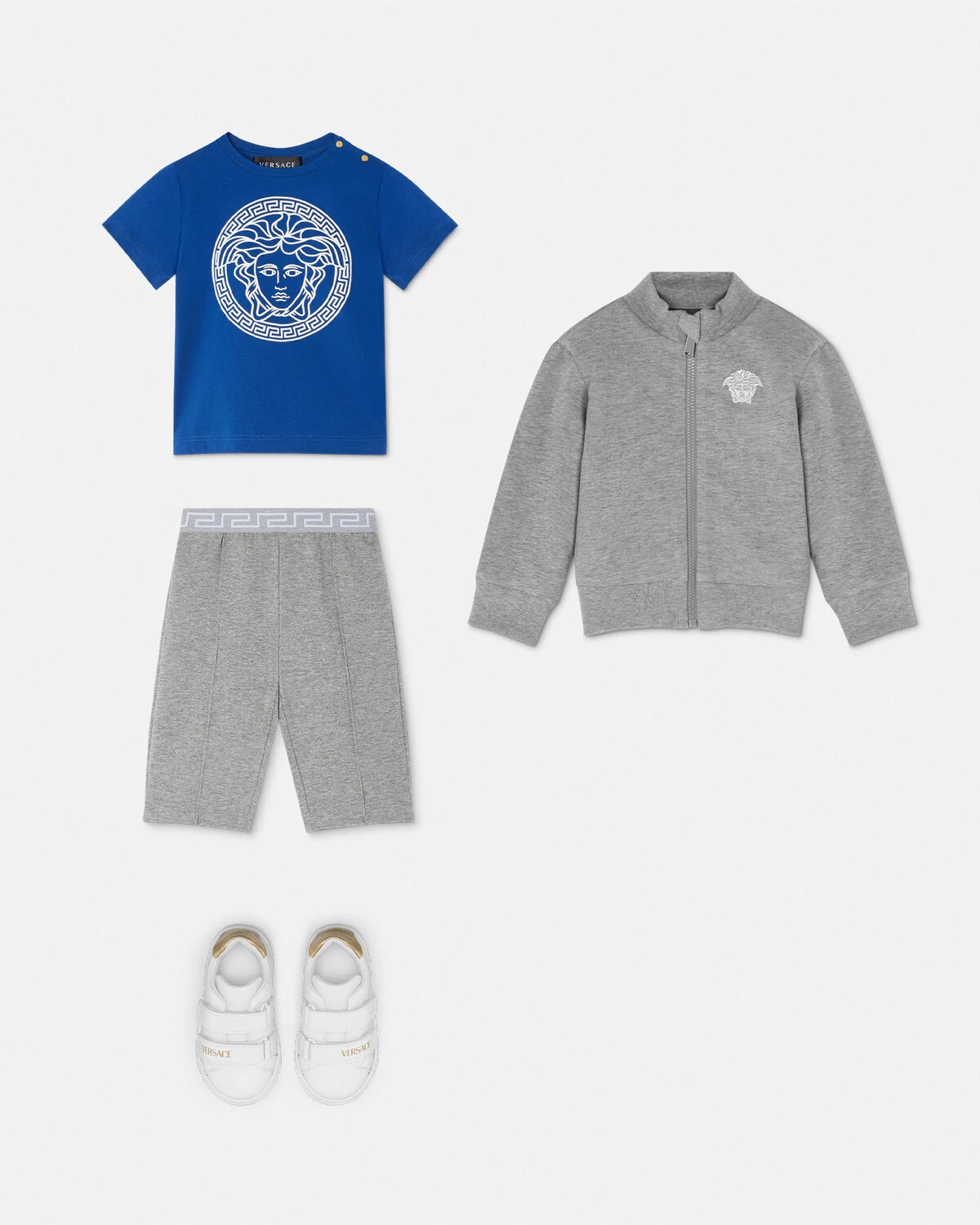 Medusa Embroidery Baby Sweatshirt - 2