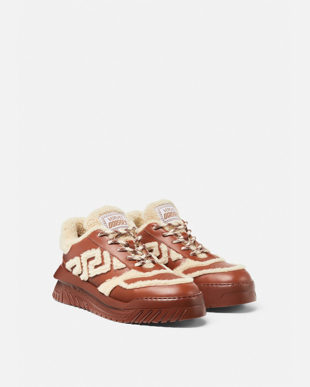 Shearling Greca Odissea Trainers - 2