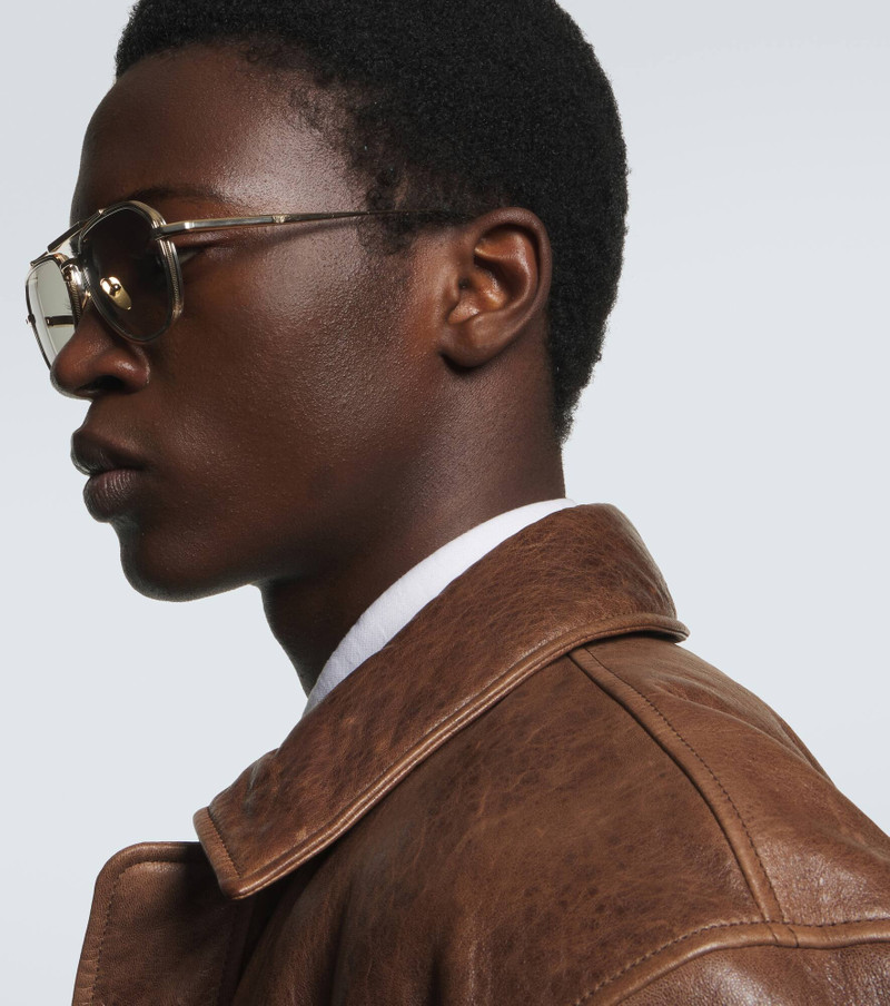 JACQUES MARIE MAGE Commander aviator sunglasses outlook