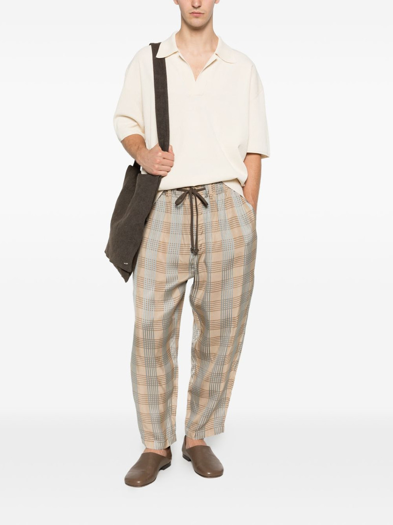 UMA WANG Pigiama drawstring trousers outlook