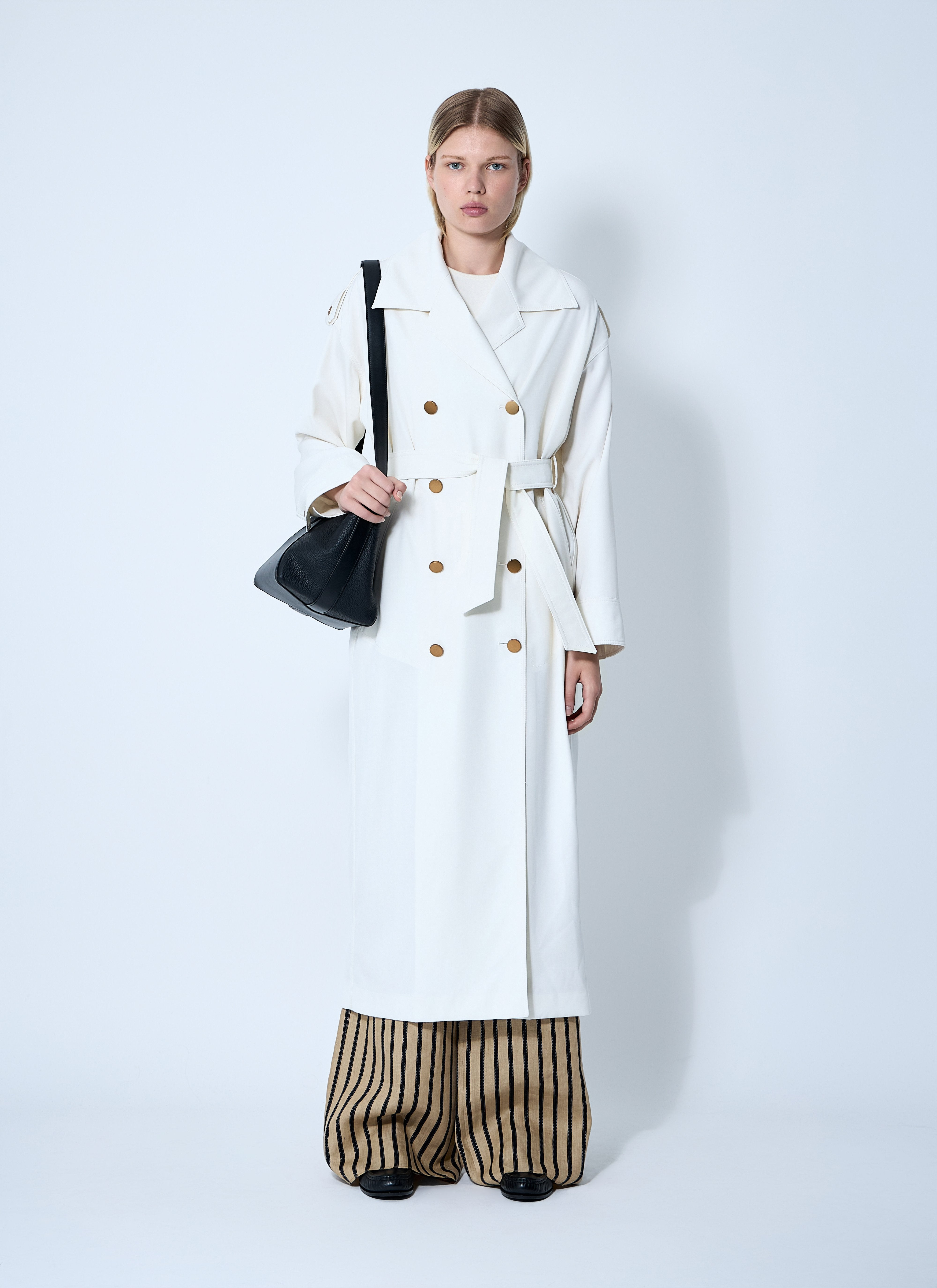 Max Mara Women Water-Repellent Garbardine Trench Coach - 2