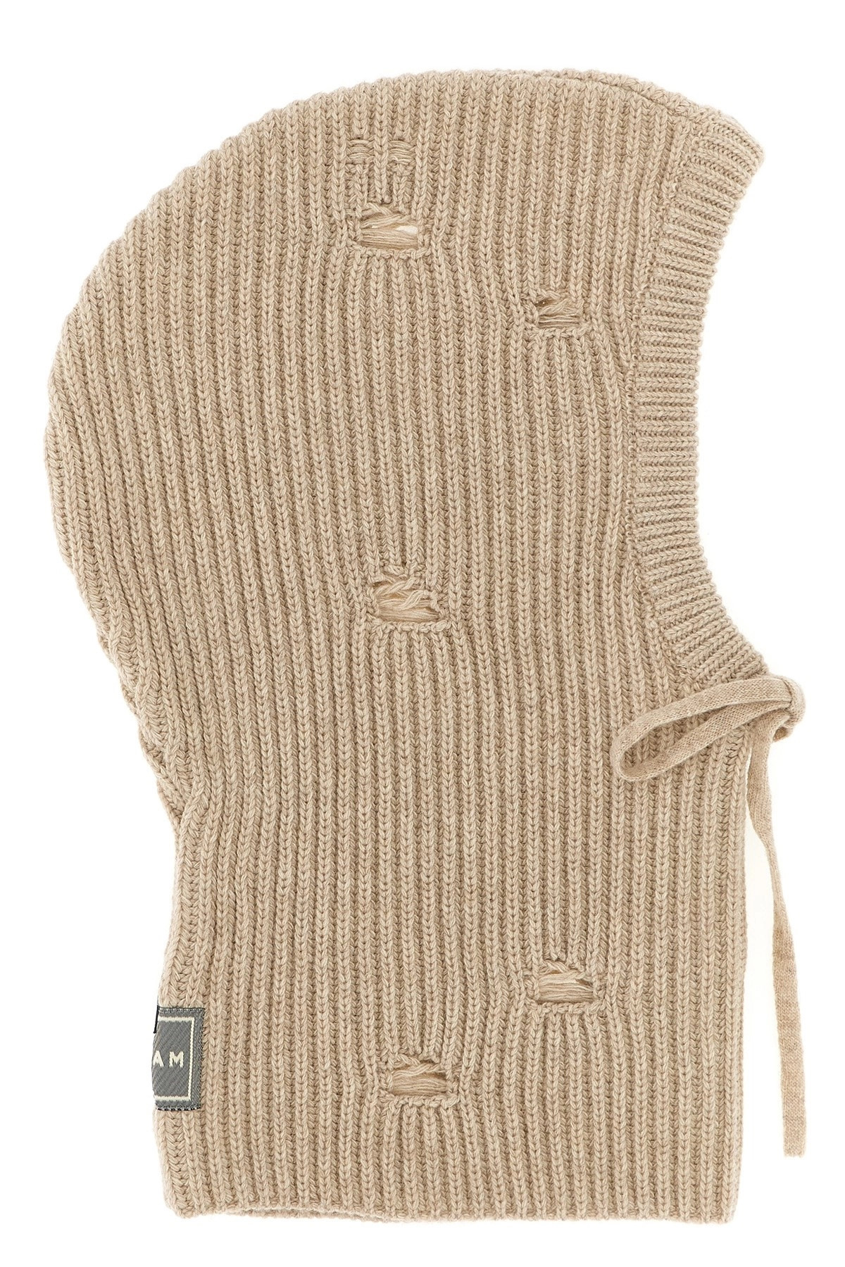 Distressed wool balaclava - 1