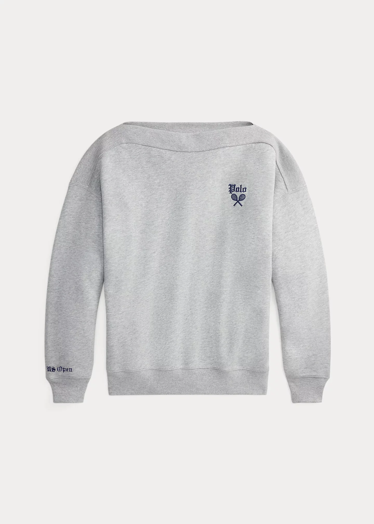 US Open Fleece Bateau-Neck Pullover - 1