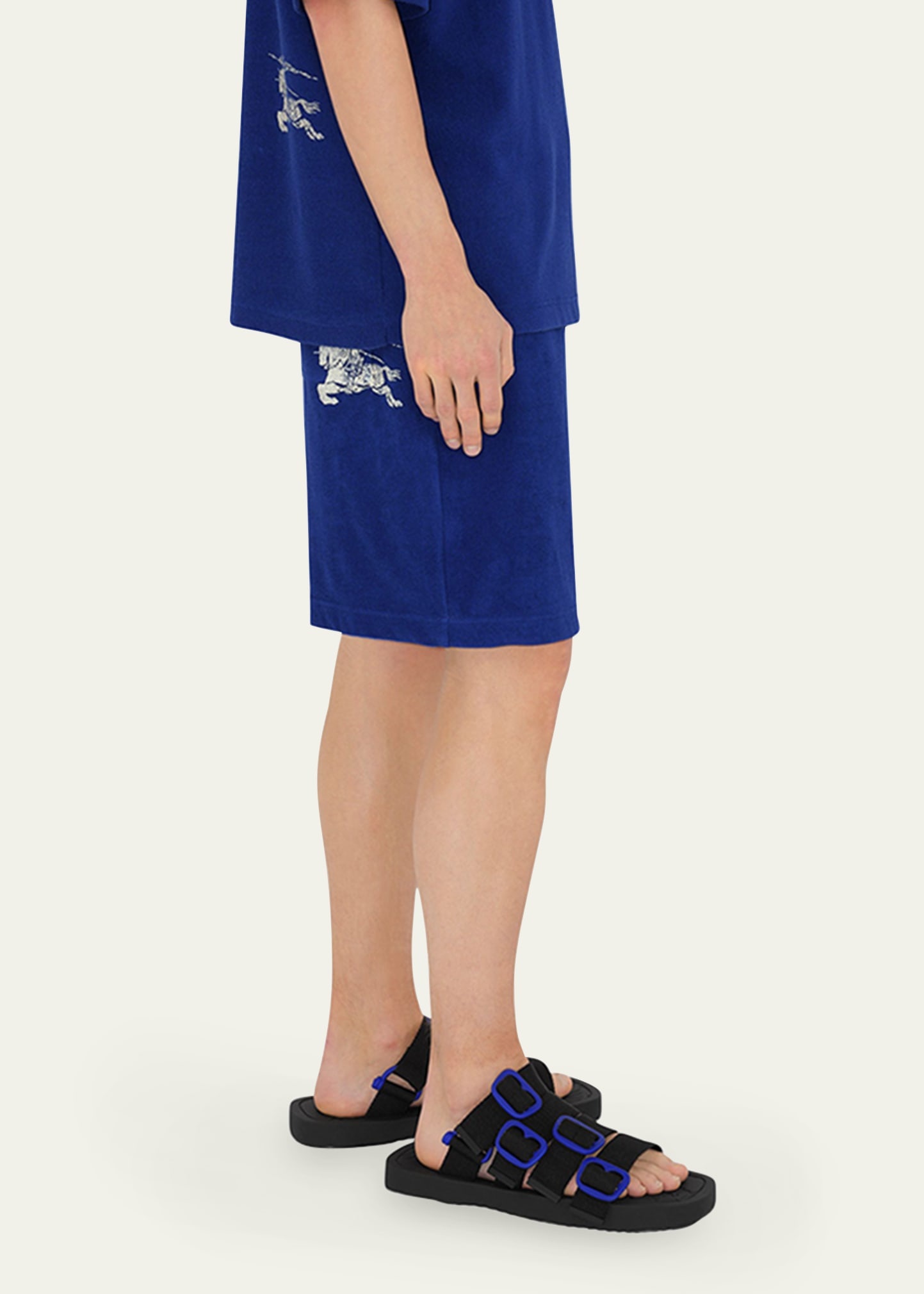 Men's Terry Shorts with EKD Stamp - 4