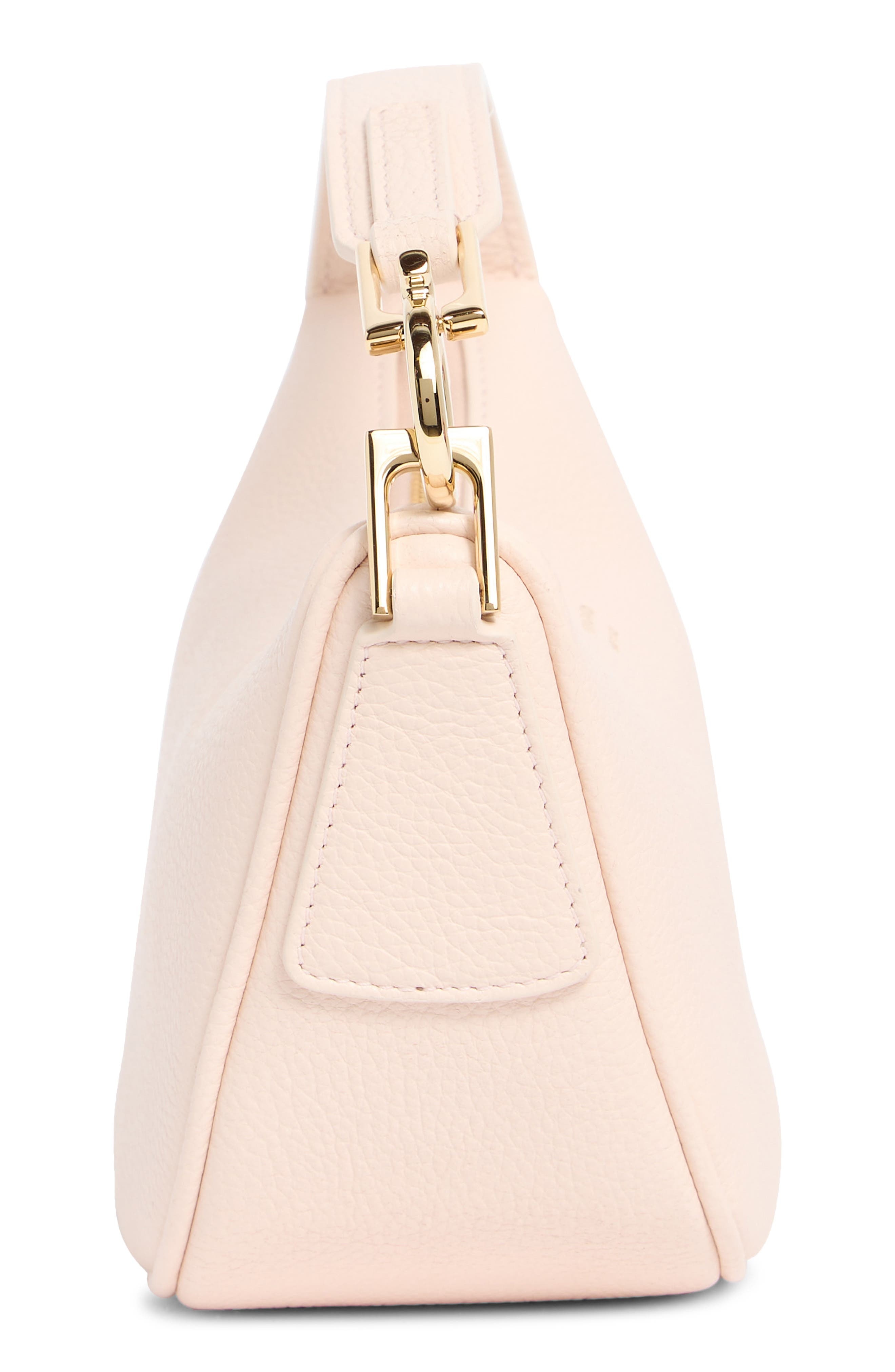 FERRAGAMO Mini Smile Leather Top Handle Bag in Ballet at Nordstrom - 5