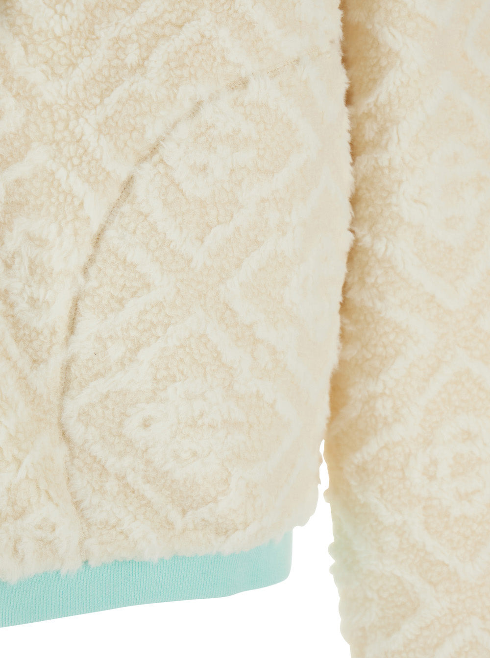Casablanca Men Beige Jacket With All-Over Monogram And Fixed Hood In Fabric Man - 3