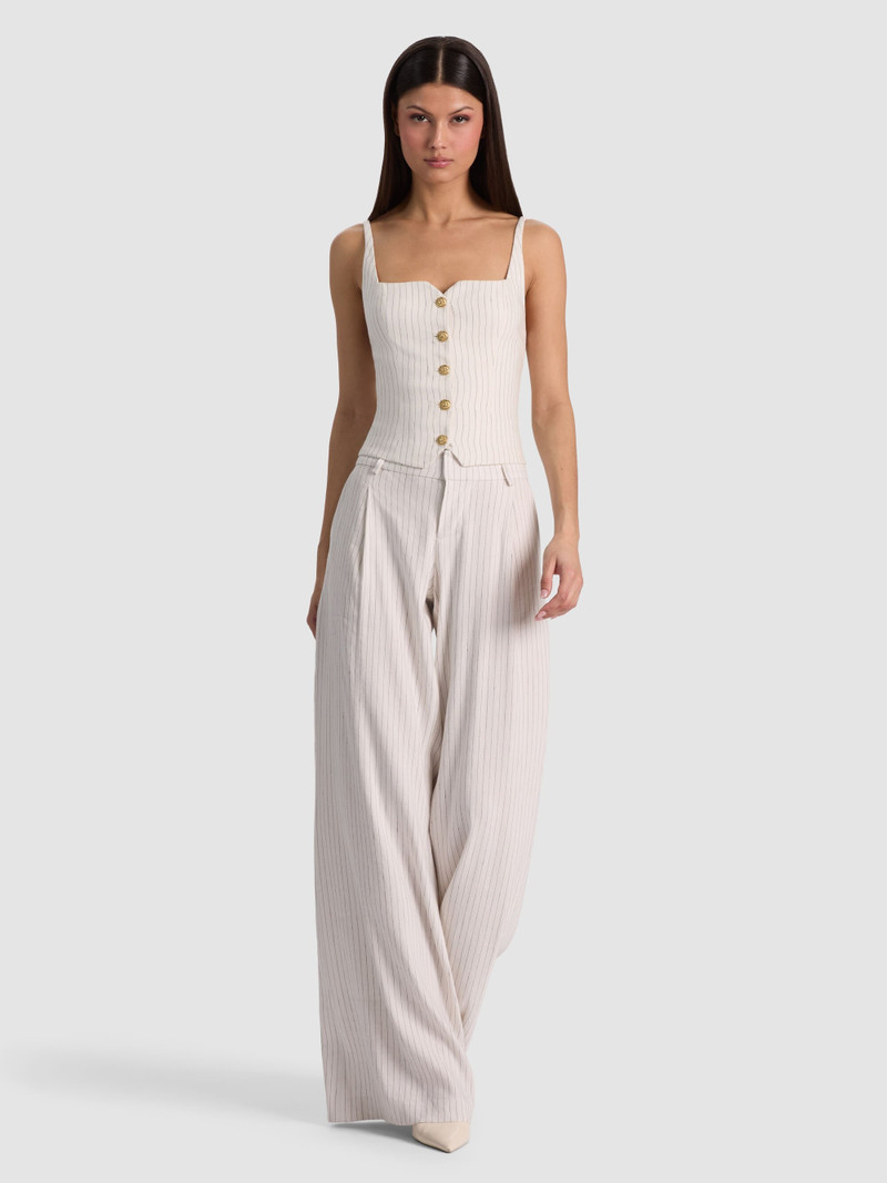KELCEY LINEN VEST 2