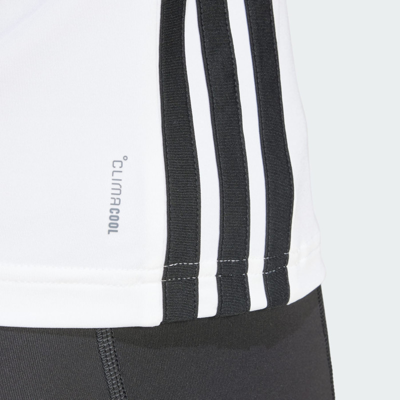 Essentials Long Sleeve 3-Stripes Workout Top 6