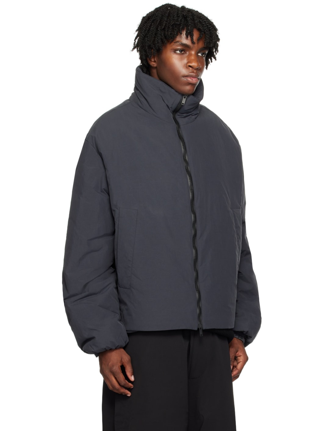 Studio Nicholson Navy Ikeda Jacket | REVERSIBLE