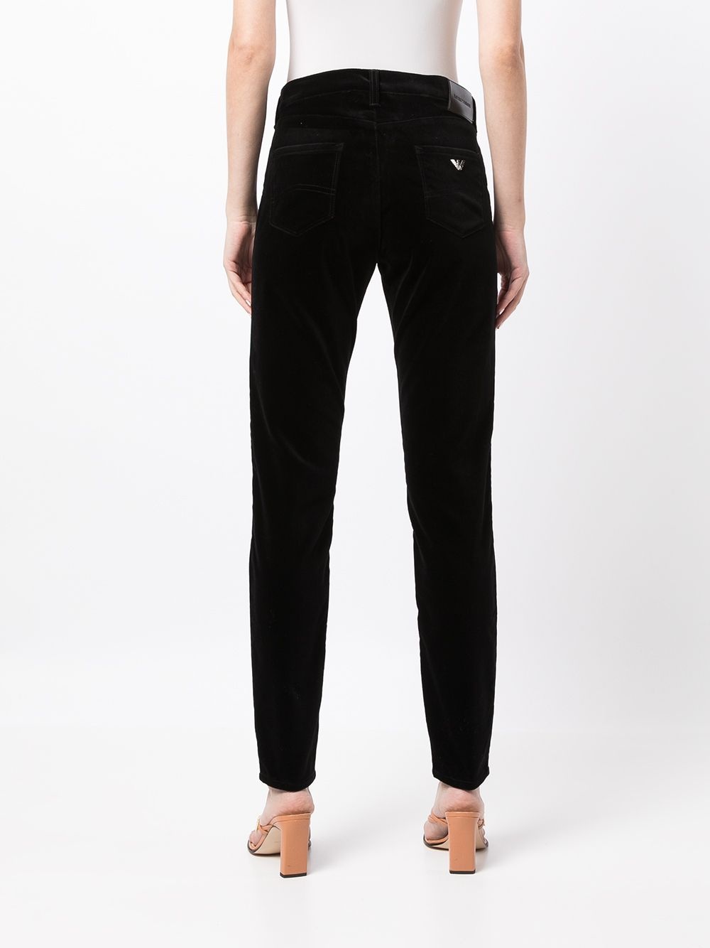 slim-cut mid-rise jeans - 4
