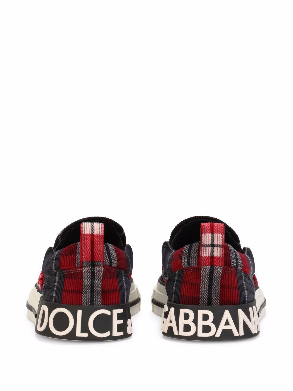 Portofino Light tartan-check sneakers - 3