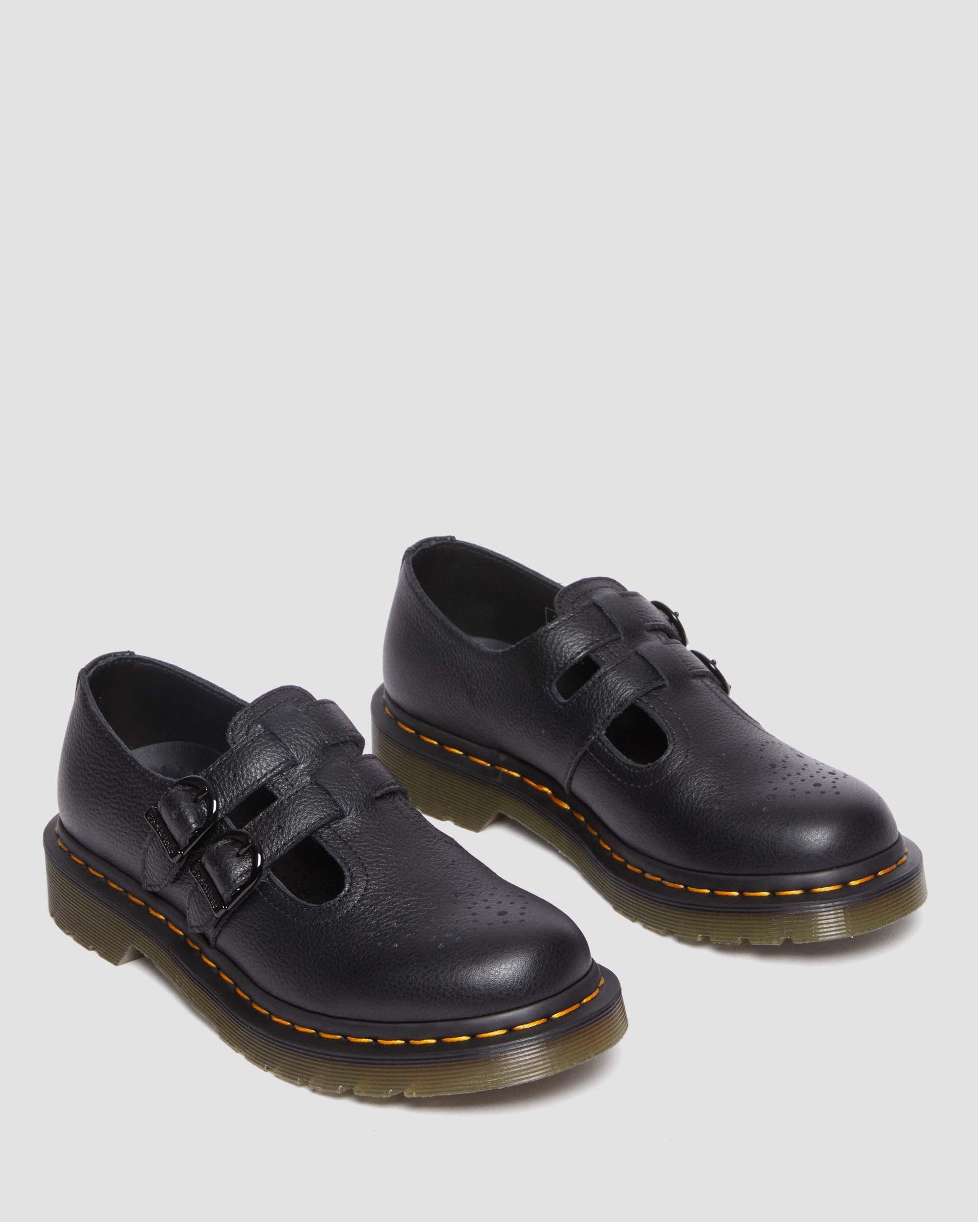 8065 Virginia Leather Mary Jane Shoes - 5