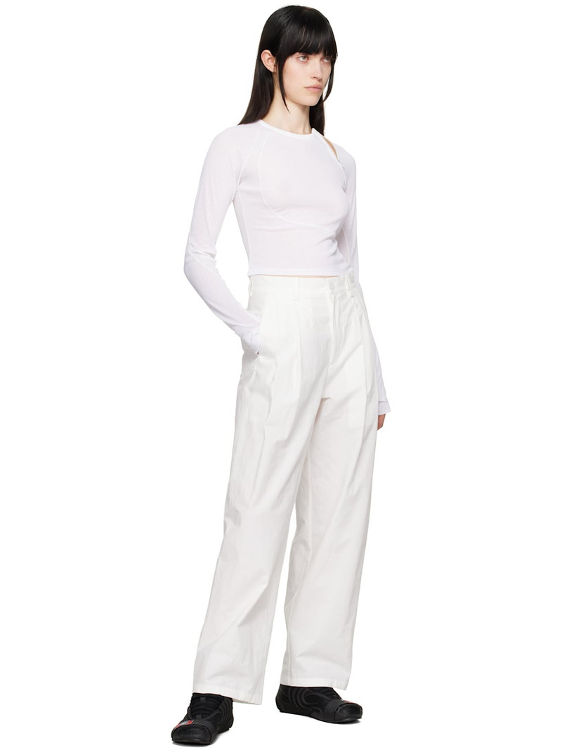 HYEIN SEO White Helix Long Sleeve T-shirt outlook