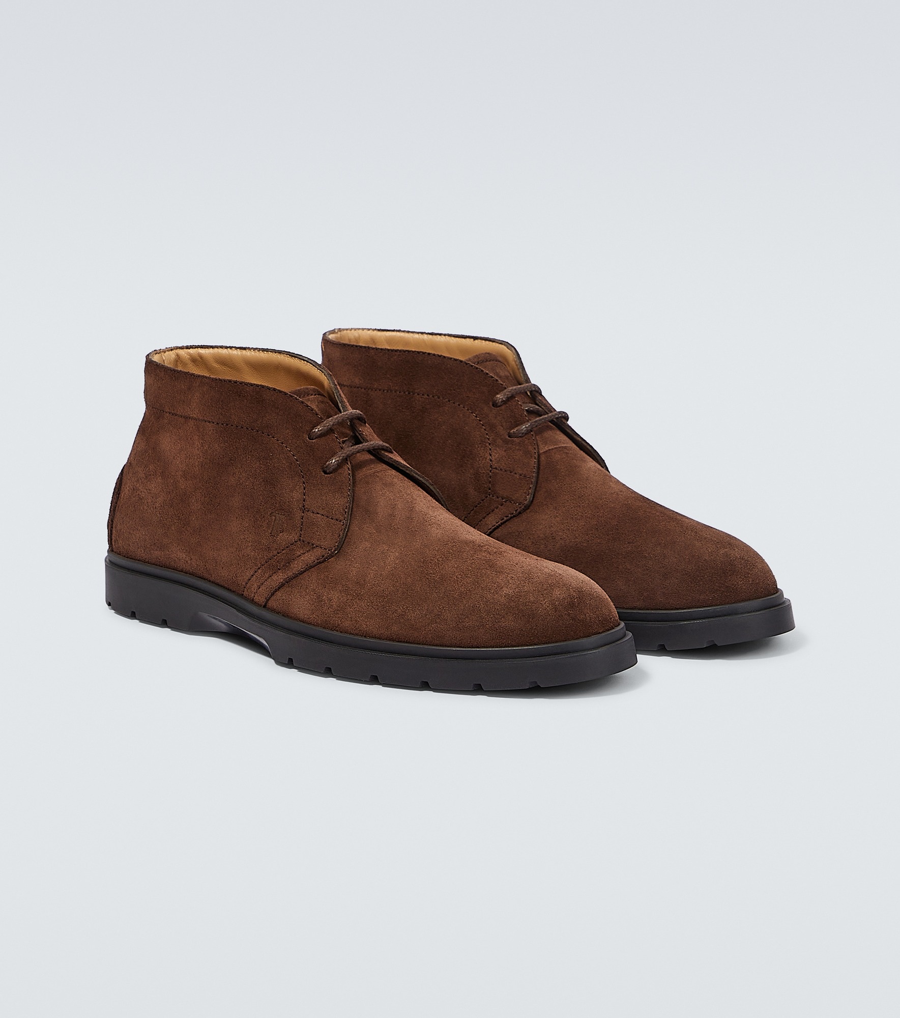 Suede desert boots - 5