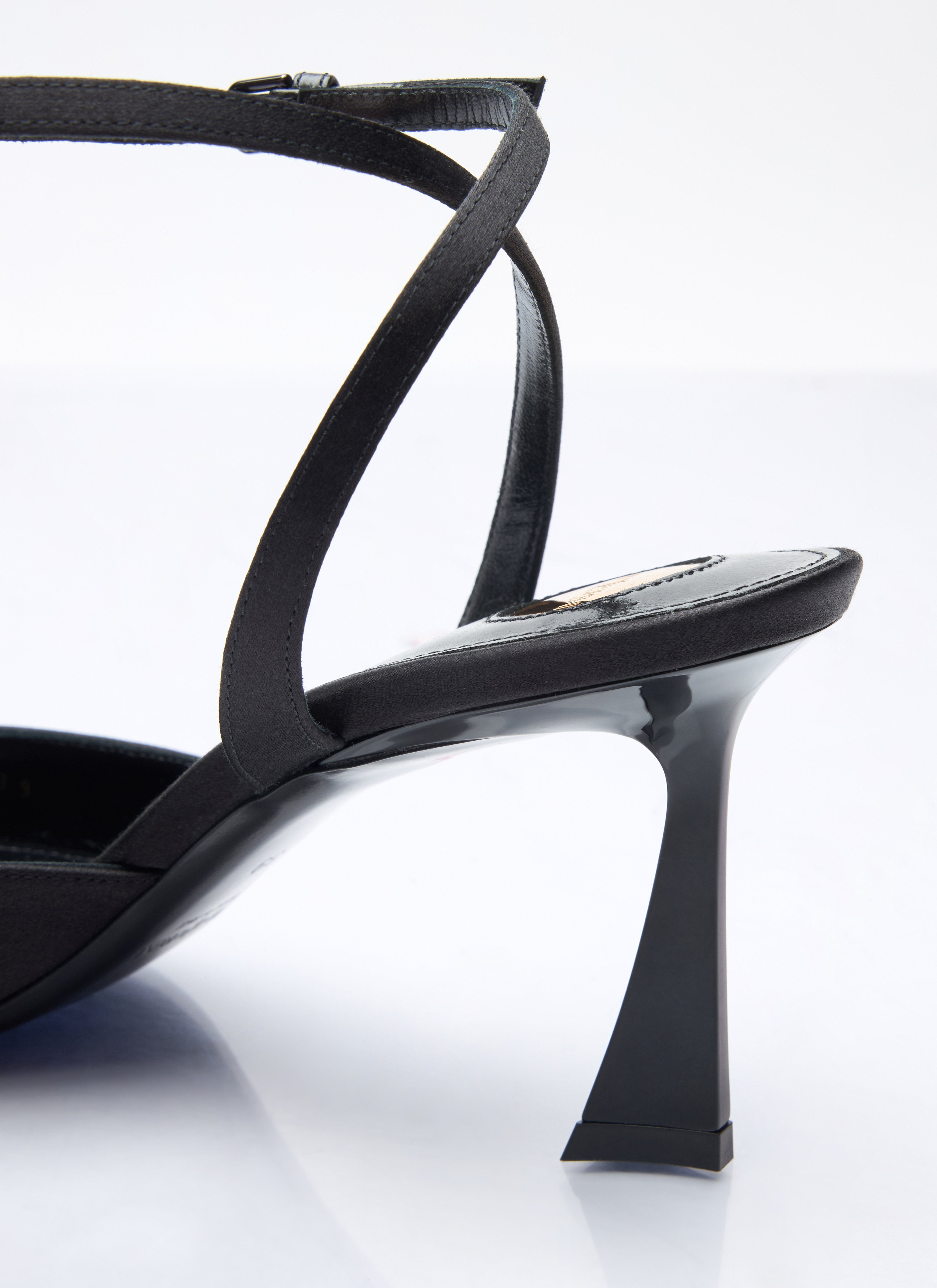 Saint Laurent Women Aiméè Slingback Pumps - 6