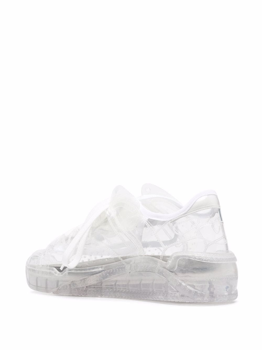 transparent skate sneakers - 3