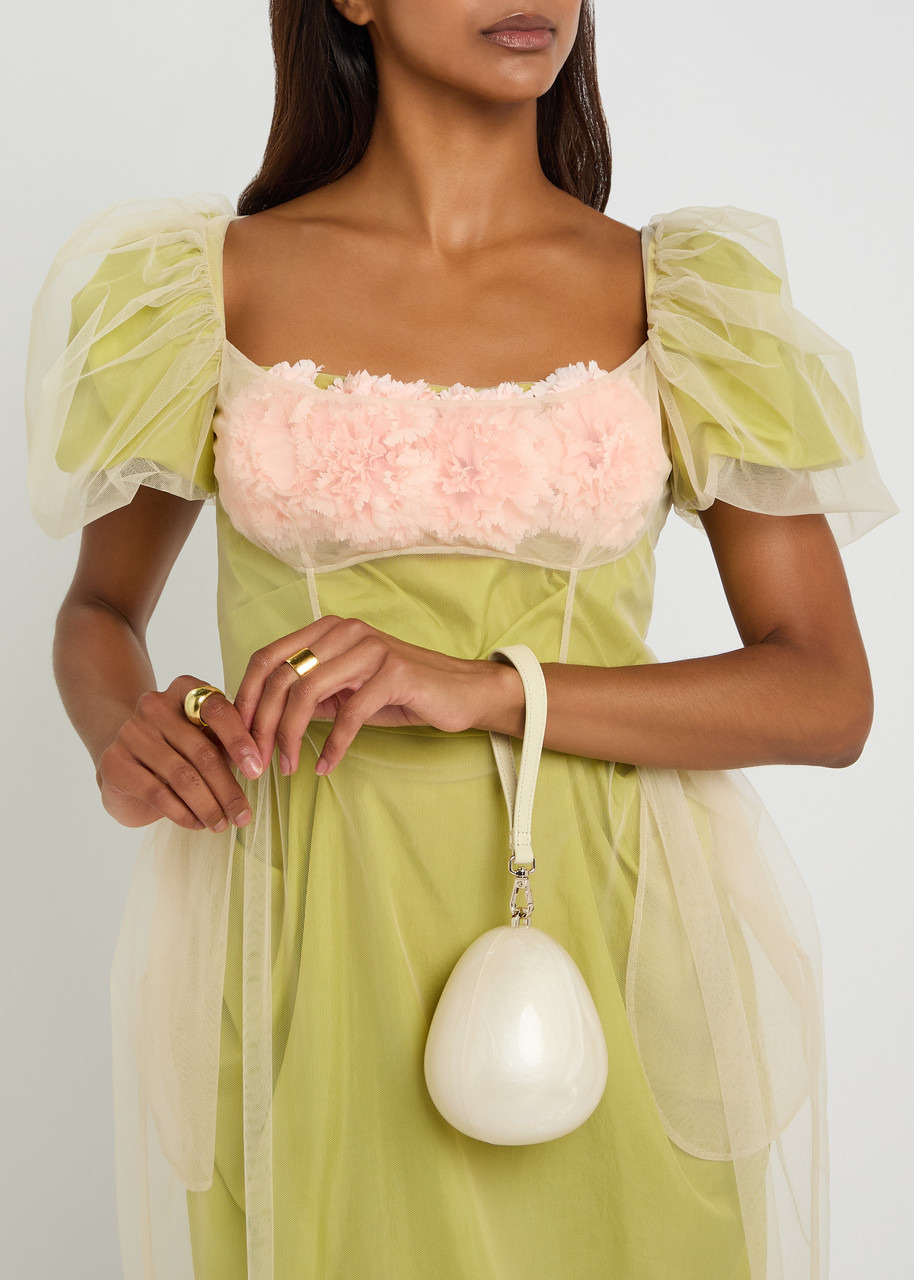 Simone Rocha Micro Egg Faux-pearl Embellished Cross-body bag - 6
