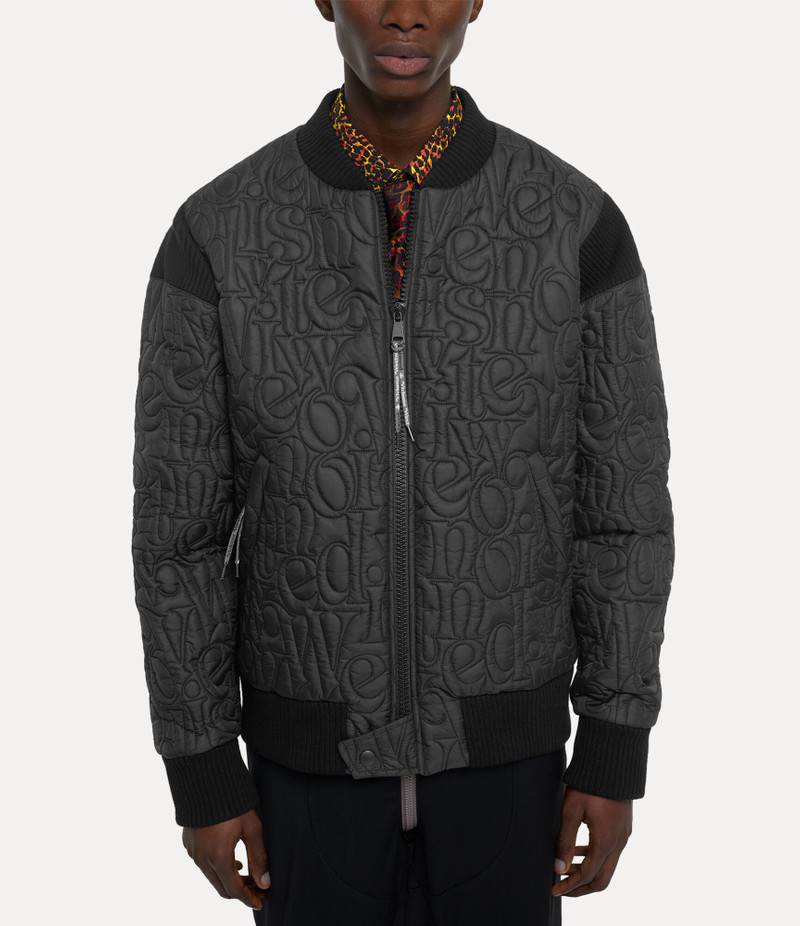 STRIPPED CYCLIST BOMBER 4