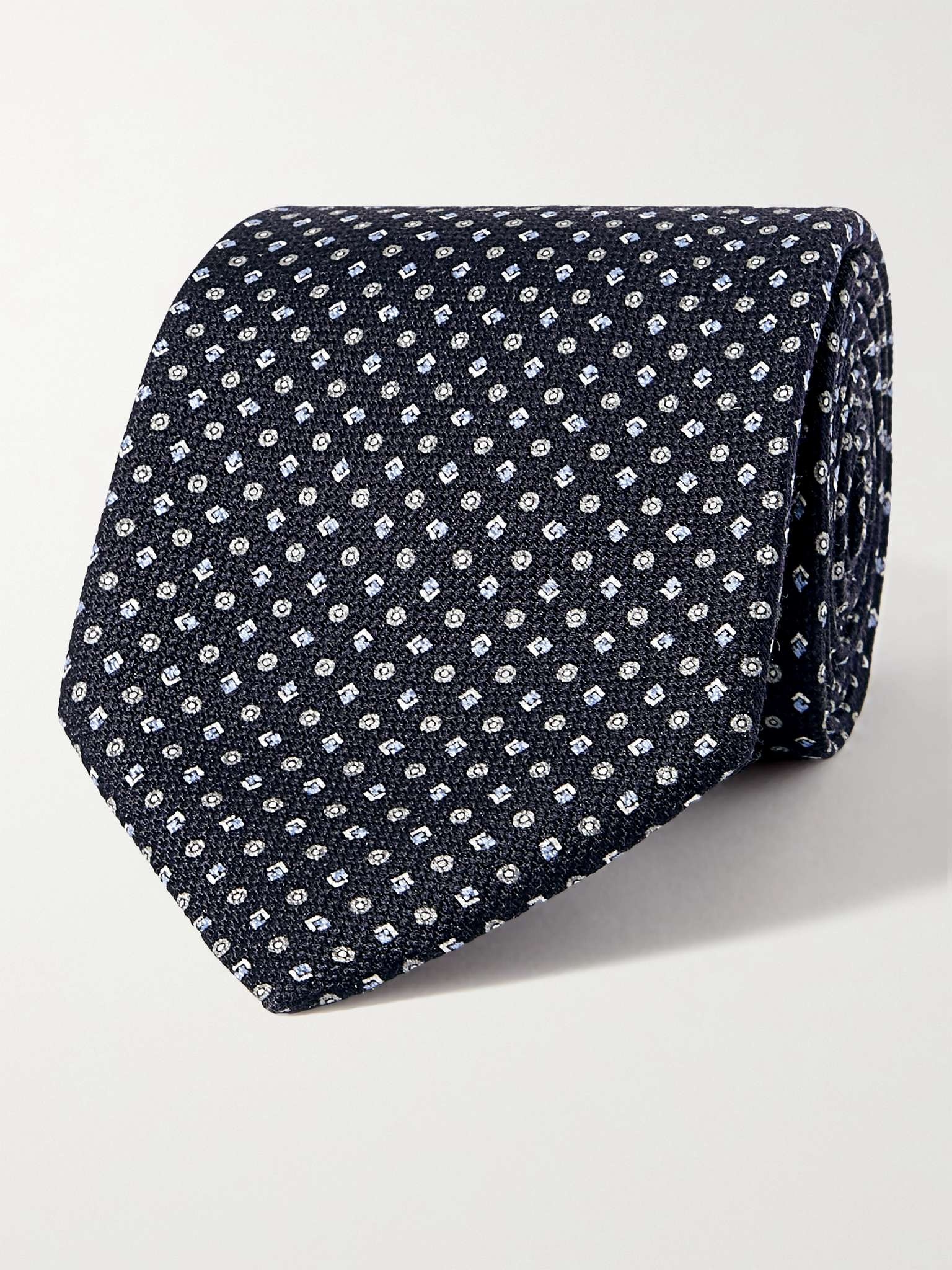 8.5cm Printed Silk-Twill Tie - 4