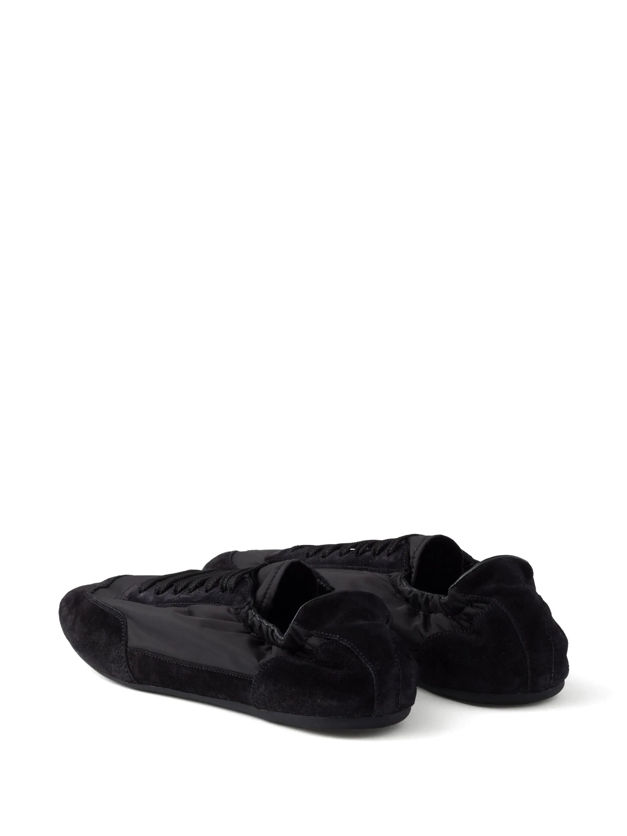 Collapse Re-Nylon Suede Sneakers - 2